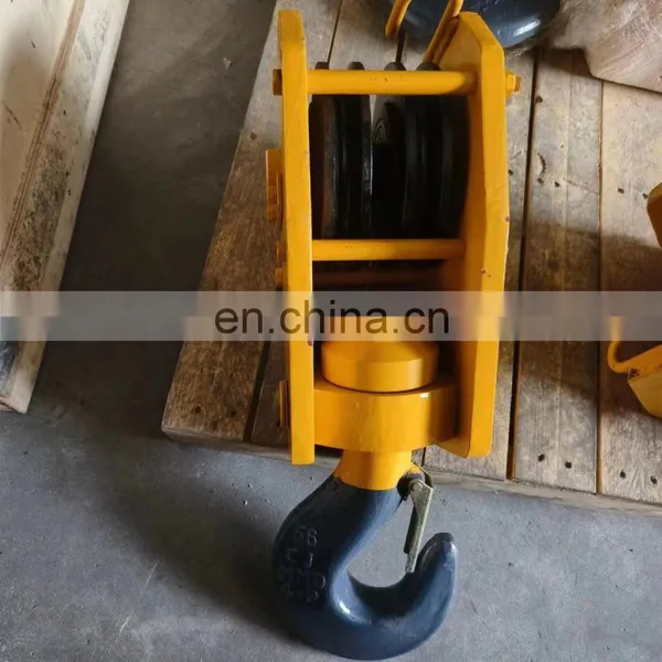 Genuine High Quality XCMG Hook for Crane 5t 8t 10t Crane Lifting Single Hook photo-4