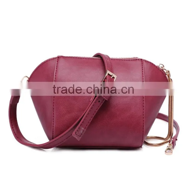 New Women Leather Handbag Casual Big Messenger Shoulder Bag photo-3