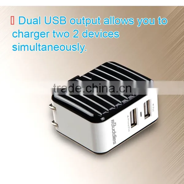New Arrival 3.4a Dual Usb Mfi Home Wall Charger With MFi Cable for IPhone 6 6s 5 photo-5
