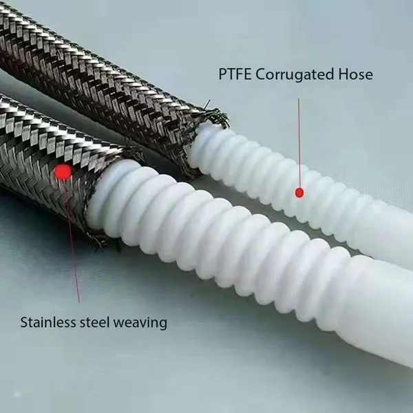 Industrial-Grade PTFE Hose - Corrosion-Resistant Low Friction Durable photo-3