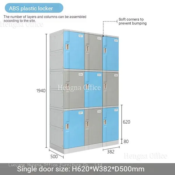 Cute Lockers PC-CL632 for Kindergarten | Colorful ABS Kids Locker With Anti-knock Soft Corners and Internal Basket for Daycare - Best Selling photo-2