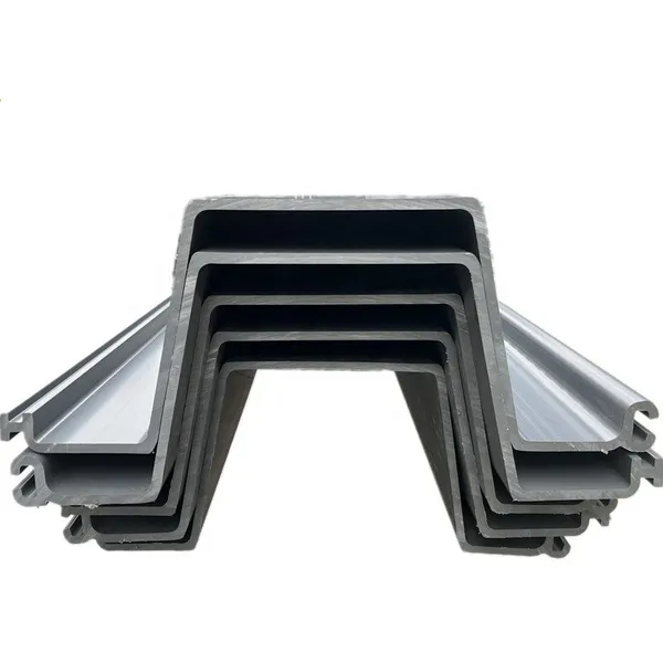High Strength Sheet Pile Vinyl Sheet Piles for Retaining Wall