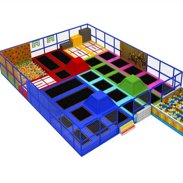 Outdoor Internet-famous Amusement Equipment Project - Large Trampoline, Internet-famous Project, Production of Indoor Non-standard Amusement Equipment