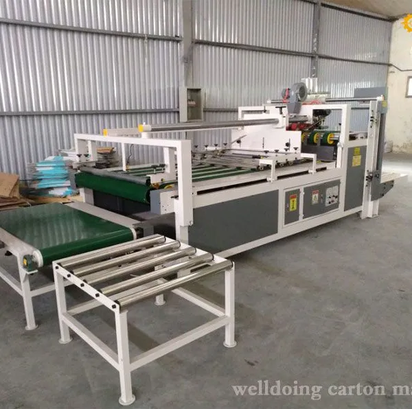 Corrugated Carton Box Folder Gluer Machine photo-4