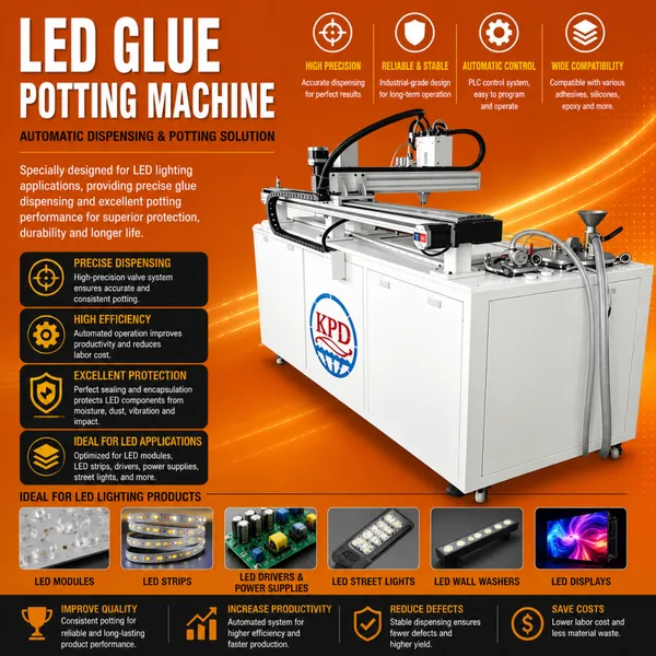 Precision AB Glue Injector for Smart Water Meter Encapsulation photo-5
