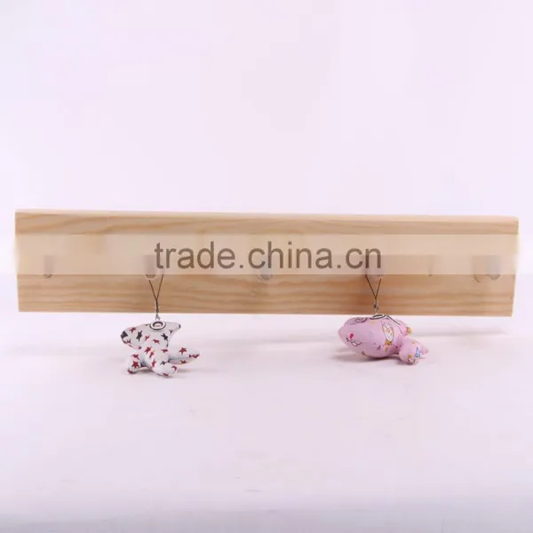 Wooden Wall Hooks for Back of Door Suitable for Hat and Coat and Sweater photo-4