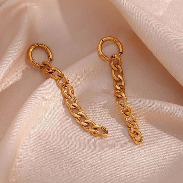 304 Stainless Steel Earrings Hypoallergenic Lead-Free Nickel-Free Factory Direct Wholesale Supplier Bulk Order photo-3