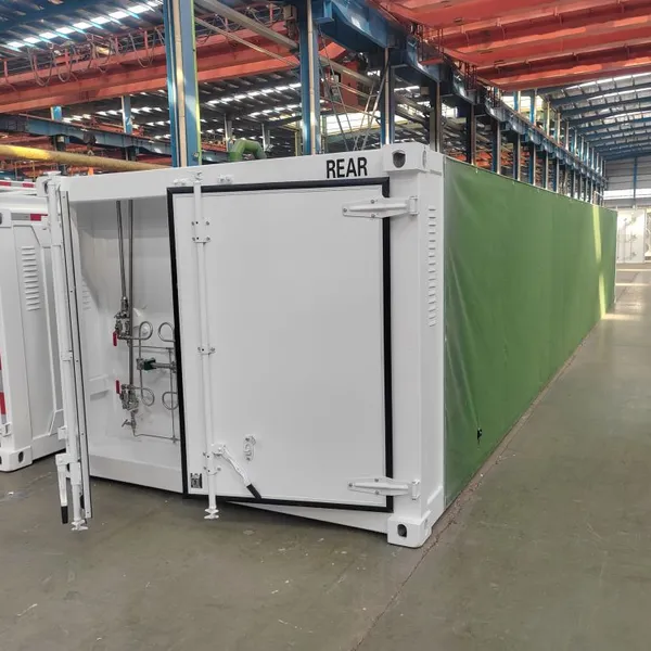 CNG tube skid container