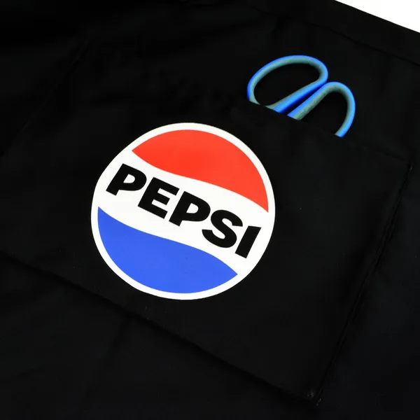 Custom Short Aprons With Embroidery Logo for Waiter Use photo-5