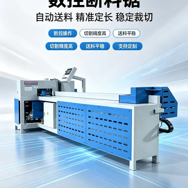 CNC Cutoff Saw for Miscellaneous Wood Pallet Material; Cutoff Machine for Chopping Wood Blocks; Fixed Length Saw for Cutting Wood Planks