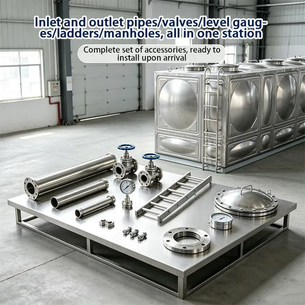 Multi-Functional Stainless Steel Water Tank Integrated Water Supply and Fire Protection Tank