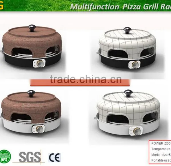 Unique Electric Multifunction Pizza Oven Bbq Grill,raclette photo-2