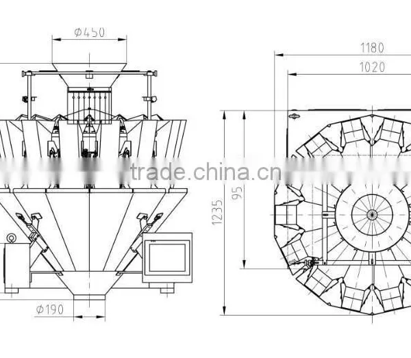 High-speed Weigher Food Packing Machine photo-6