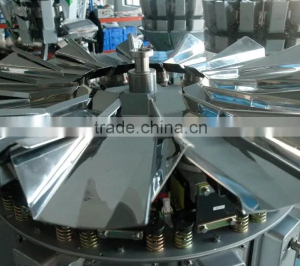 Puffed Food Multihead Weigher PLC 14 L2.5 Head Weigher photo-4