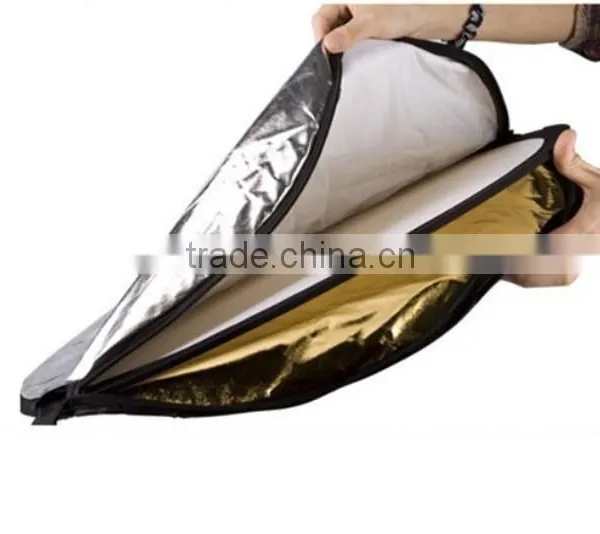 5-in -1 80cm,mini Flash Round Photographic Reflector Board Flash Light Reflector Photo Lighting photo-3