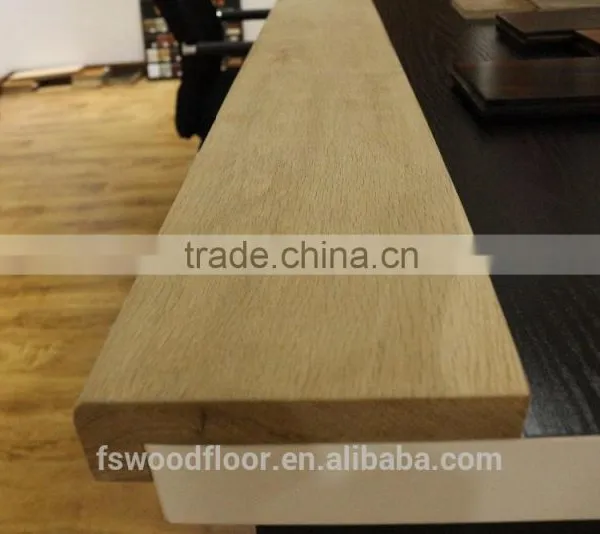 Prefinished Oak Wood Stair Tread photo-2