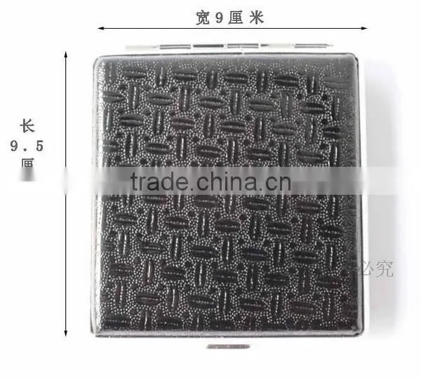 Ultrathin Leather Cigarette Cases Branded Cigar Boxes Wholesaler,High Quality Fashion Smoking Box,Travel Leather Cigar Case photo-2