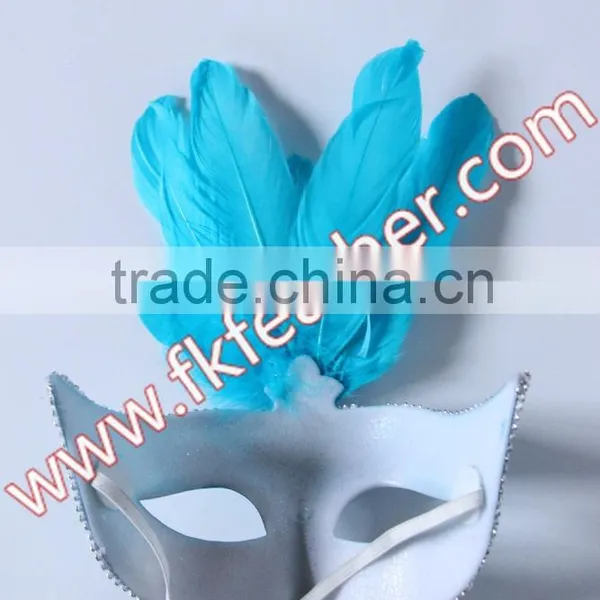 Wholesale Products Goose Feather Mask For Carnival Mask photo-4