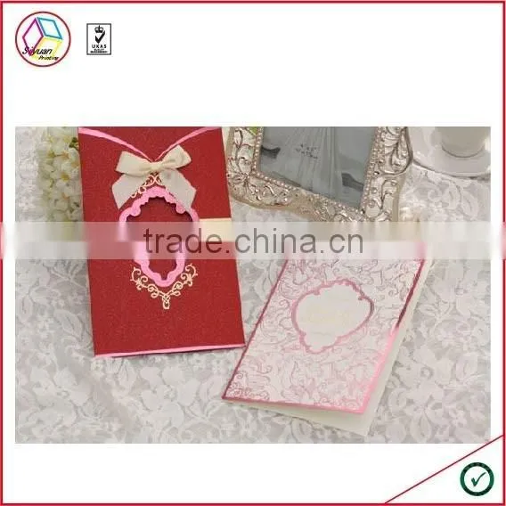 High Quality Handmade Wedding Invitation Card