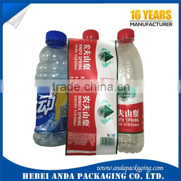 Beverage Bottle PVC Shrink Film Sleeve Label Roll/PET Shrink Bottle Label Film photo-6
