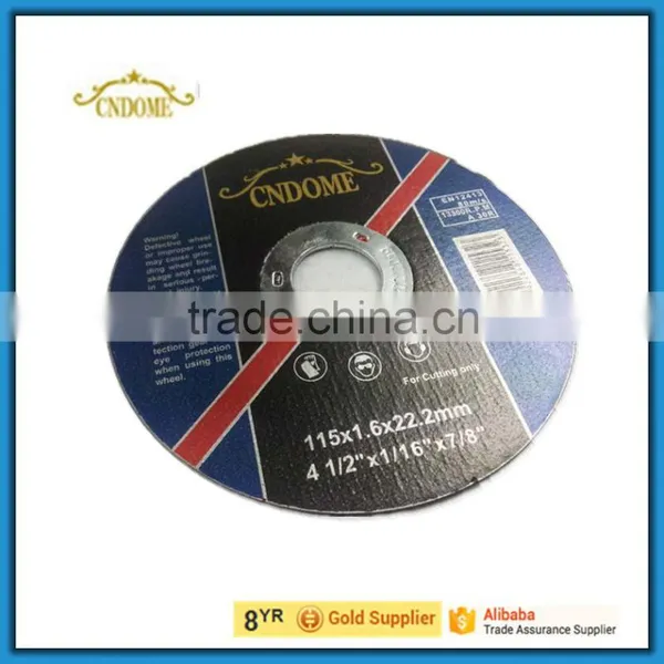 4 1/2 Inch Diamond Cutting Wheel for Metal and Inox With Double Nets With EN12413 photo-2