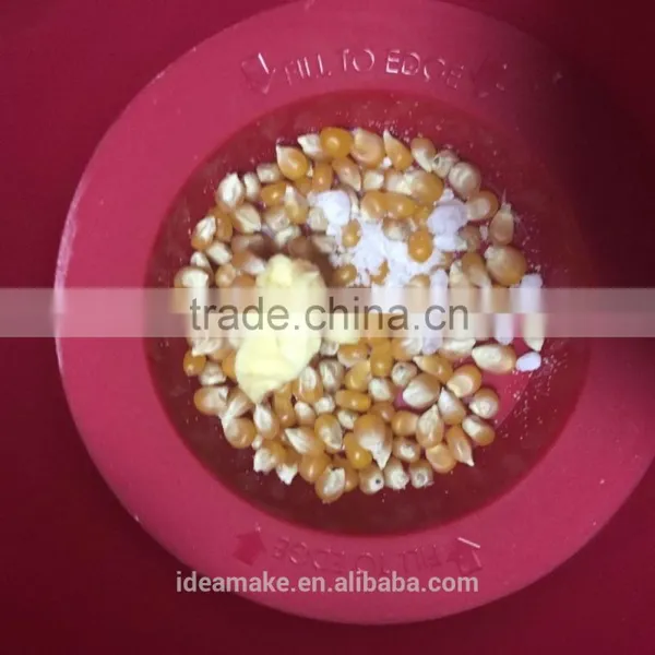 Foldable Microwave Silicone Popcorn Bowl SGS,FDA,LFGB Certified Popcorn Bowl photo-2