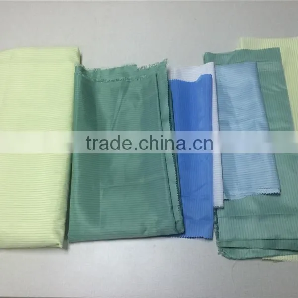 ESD Antistatic Clean Room Polyester Cottom Fabric Cloth photo-5