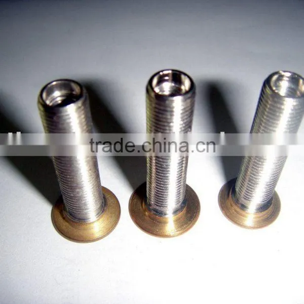 Motorcycle tire/tube valve stem TR4 - tire inflation style brass stem only