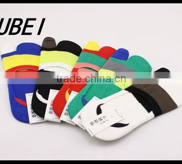 Man Toe Socks Shallow Mouth Bamboo Fiber Stealth Boat Socks Peas Shoes photo-3