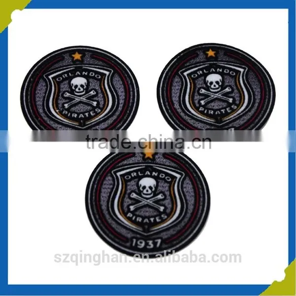 2016 Hot Custom Clothers Main Labels 3d Heat Transfer Flocking Lables Flocking Lables With Fabirc Backing photo-5