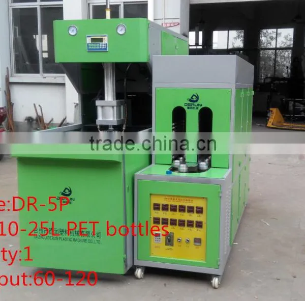 Pet 5 Gallon Bottle Semi Automatic Blowing Machine