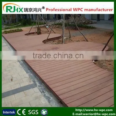 WPC Decking for Outdoor Wood Composite Flooring/ Waterproof Outdoor Deck Flooring photo-6