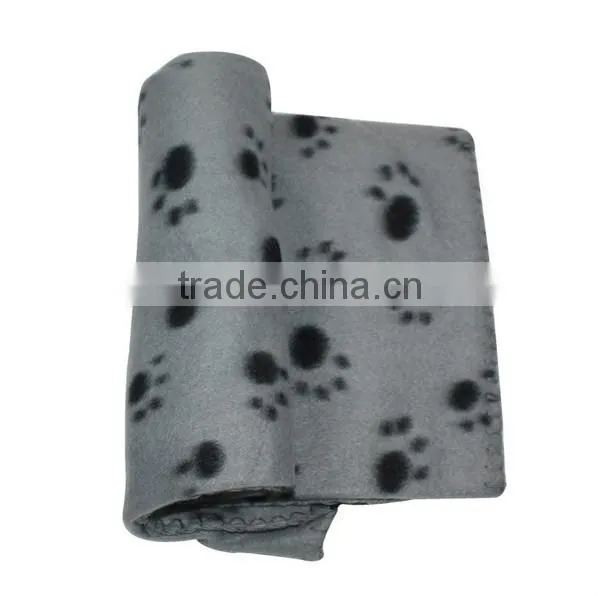 Cute Paw Prints Pet Dog Blanket photo-2