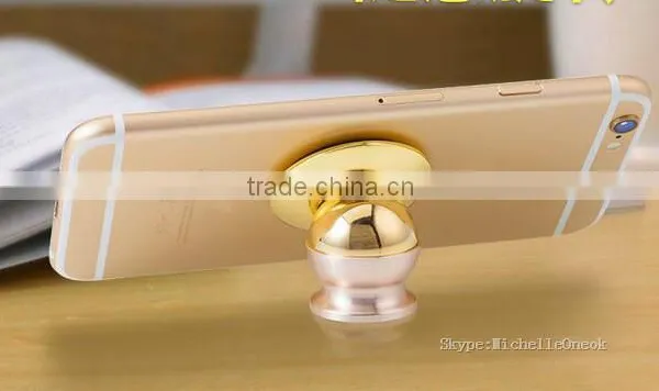 New Products 2016 24K Gold Plating Magnetic Mobile Phone Car Holder photo-2