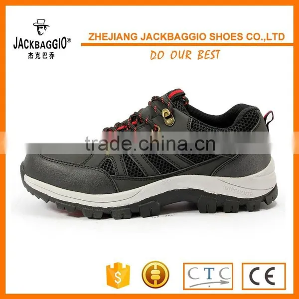 European Market Salable Lightweight Casual Style Black Safety Men Sport Shoes Low Cut photo-2