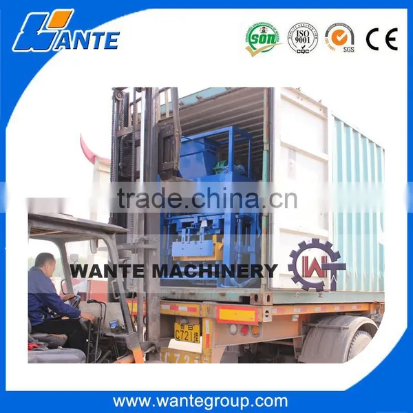 WANTE BRAND QT40-1 China Products Mold Concrete Manual Block Machine photo-6