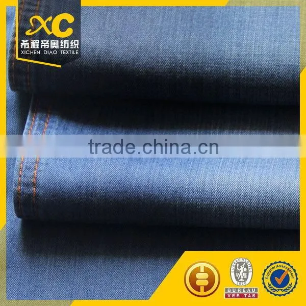 China Manufacturer 100% Tencel Denim Fabric for Bed Sheets photo-5