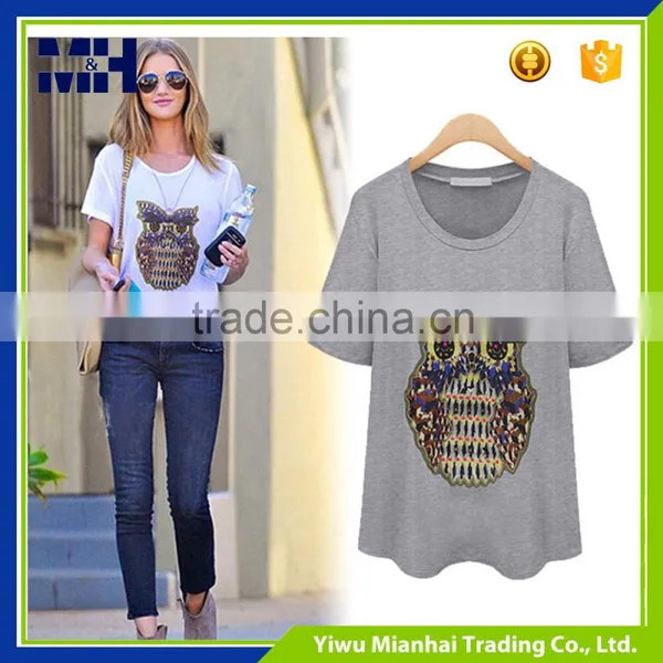Wholesale From China S,M,L,XL T-shirt Cotton Fabric