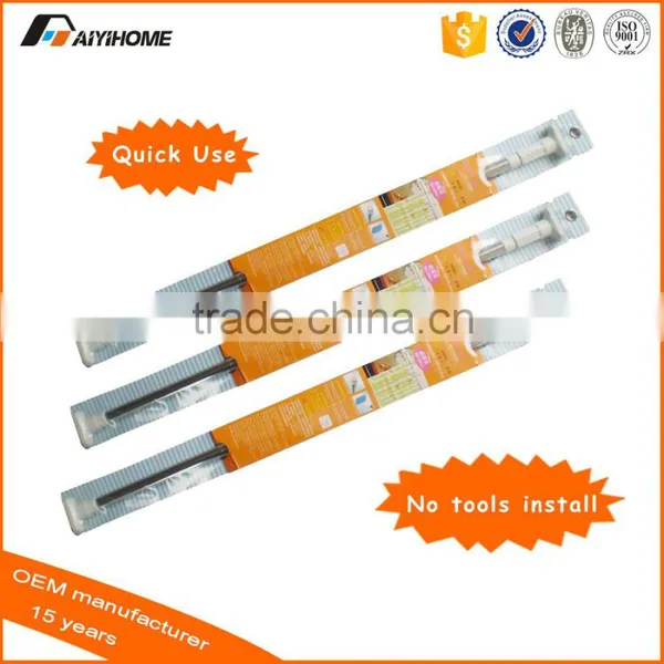 Strong OEM Service Metal Extendable Bathroom Shower Curtain Rod photo-6