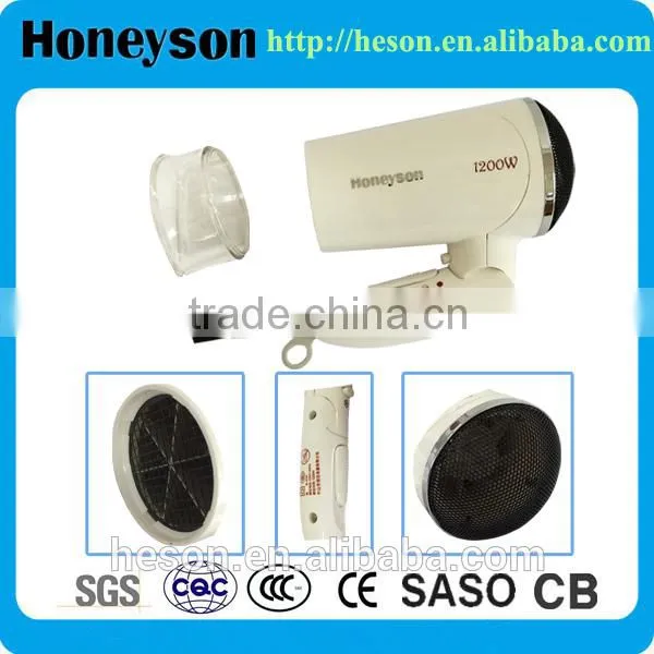 Wall Mounted Hairdryer Convenient for Hotel