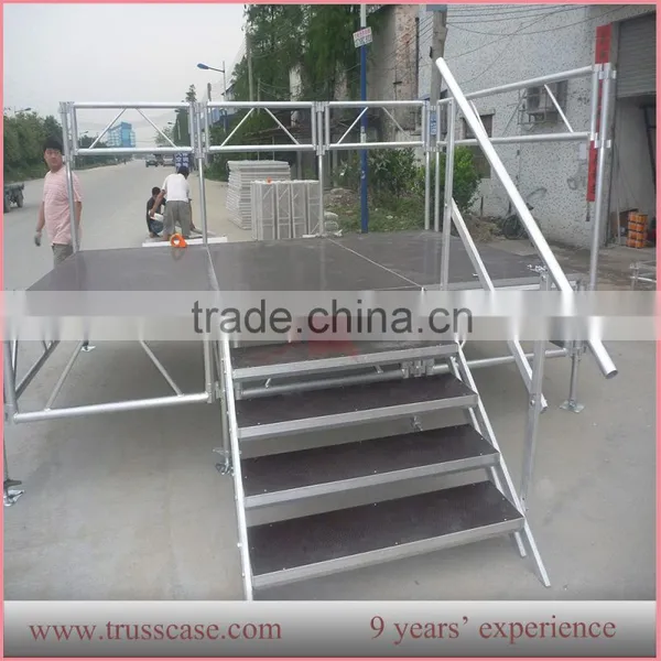Simple Type Finished Aluminum Frame Stage photo-4