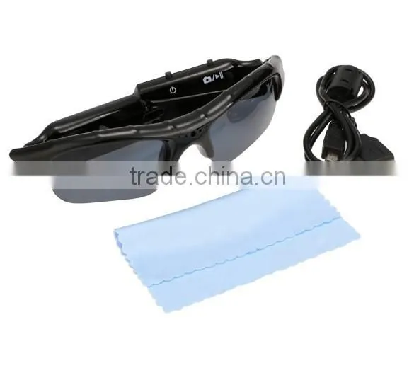Pinhole Video Recorder DVR Sunglasses Portable Sunglasses Mp3 Player With Camera SV023344 photo-3