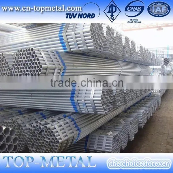 Erw Round Spiral Hot Dipped Galvanized Steel Pipes photo-3
