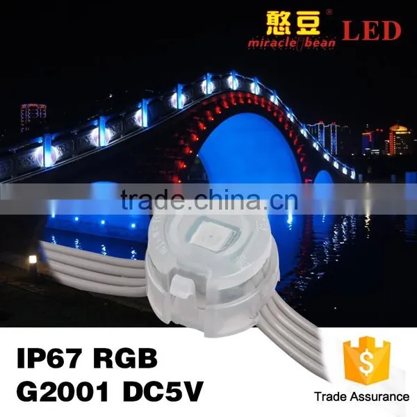 5V 12V Rgb Led Pixel Light Dream Color Lighting 20mm 26mm 30mm Pixel Led photo-2