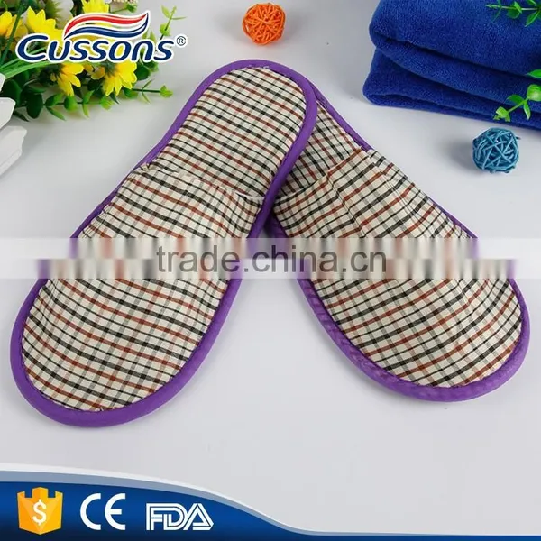 Velour Slippers for Hotel Disposable Hotel Slippers