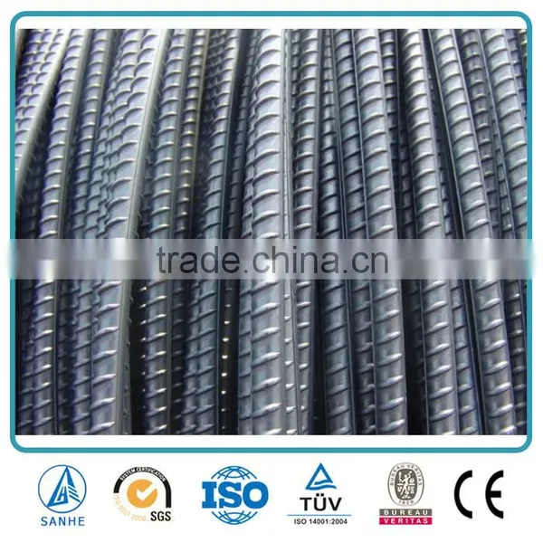 Hot Rolled Screw Thread Steel Bar / Deformed Bar