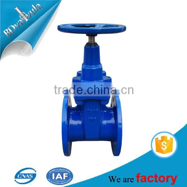 NRS Soft Rubber Seal Gate Valve Dn65 Pn10 Pn16 photo-3