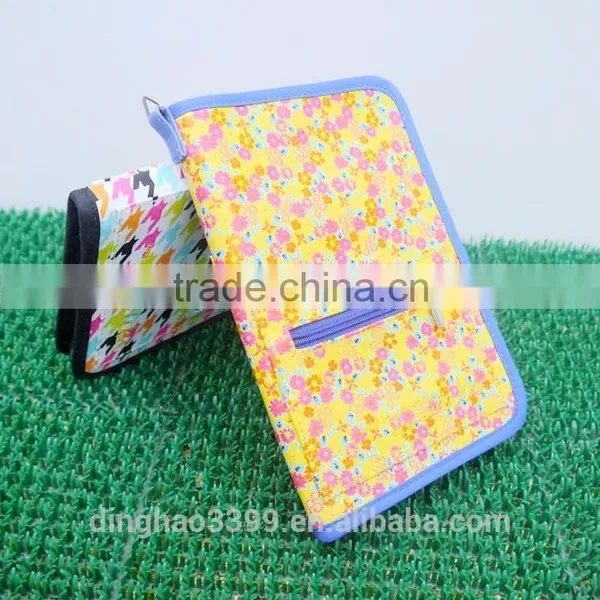2016 Factory Wholesale Card Holder PVC Lady Money Clip Business id Card Holder