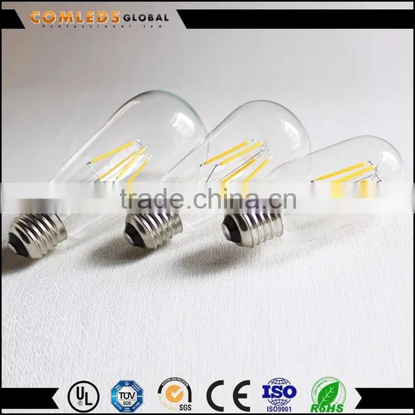 Antique C35 E14 E12 A19 Frost Lamp Filament Cob Led Bulb St64 photo-4