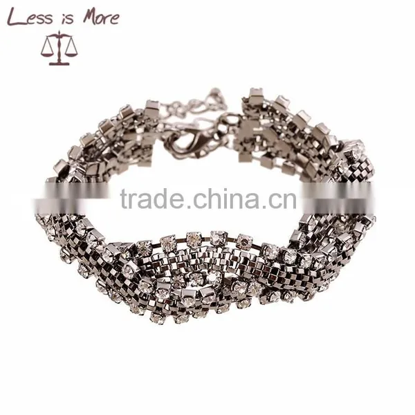 Various Designs Style Fashion Chain Bracelet With Gemstones Bracelet photo-2